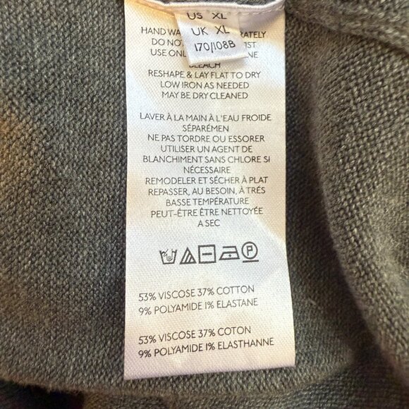 Free People Time On My Side Sweater Mini Dress Women XL Gray Knit Drop Waist NWT - Picture 16 of 16